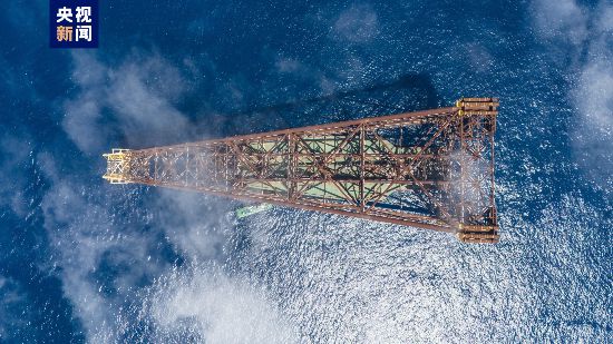 新博官方：亚洲第一深水导管架“海基二号”开始安装 就位过程预计3天